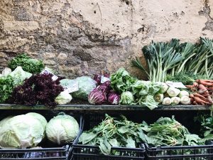 Corfu vegetables